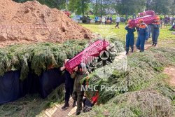 В Тверской области состоялось перезахоронение 413 красноармейцев при участии отряда «ФИПО-АГПС»